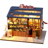 CUTEBEE Doll House Miniature DIY Dollhouse With Furnitures Wooden House Casa Toys For Children Birthday Gift Z007
