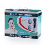 9 inch LCD Skin &amp; Hair Analyzer Detector Digital Microscope Magnifier Skin Hair Blackhead Follicle Scalp Detector 50X-200X