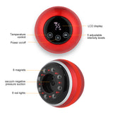 Electric Cupping Massage Scraping Cellulite Massager Heating Vacuum Suction Cup Pressure Physiotherapy Apparatus LCD Display
