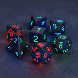Polyhedral Dice Set Electronic Dice with Charging Box Role Playing Dice with USB Charging for Dungeon and Dragons D&amp;D Table