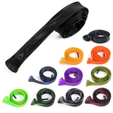 Lixada 10 Pack 170cm Fishing Rod Cover Spinning Rod Sleeve Cover Fishing Pole Sock Pole Glove Casting Ice Fishing Rod Protector