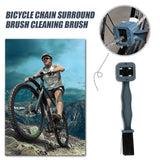 Cycling Cleaning Scrubber Set Machine Wash Brushes Bicycle Chain Cleaner Bike for Game Entertainment Accessories