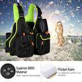 Fishing Life Jacket Adults Life Jacket Life Vest Safety Float Suit for Water Sports Kayaking Surfing Canoeing Survival Jacket