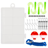 Telescopic Fishing Rod and Reel Combo Spinning Reel 36pcs Fishing Tackle Set with case fishing Lures fishing Accessories random