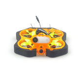 Happymodel CINE8 85mm Brushless Cinewhoop DIY KIT EX1202.5 KV8000 MCU upgraded to EFM8BB21 5.8G 400mw VTX ANT 1200tvl Camera