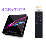 X88 PRO X3 TV Box Android 9.0 S905X3 Smart TV Box 4GB RAM 32GB 64GB 4K Google Media Player Android TV Set Top Box