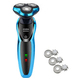 Electric Shaver Rechargeable Electric Razor Shaving Machine Cleaning Beard Razor for Men Wet and Dry Waterproof Washable ZN1159