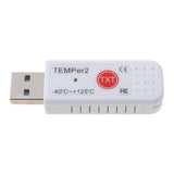 PC TEMPER2 Sensor USB Thermometer Hygrometer Temperature Data Logger Recorder 4X7A