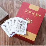 Chinese Medicine Detox Foot Patches Mat Toxins Feet Slimming Herbal Cleansing Body Health Adhesive Lozenges 50 Pieces In Box