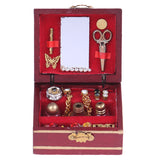 1pc Mini Jewelry Box Model Dollhouse Miniatures Children DIY Miniatures Doll House Furniture Toy House 1:12 Accessories
