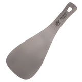 Lightweight Titanium Rice Spoon Paddle Camping Spoon Outdoor Tableware for Home Outdoor Camping Hiking Picnic
