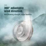 Mini Portable Clip Fan USB Rechargeable Powerful Silent Usb Fan Air Cooler Electric Small Wireless Pocket Cooling Fan Ventilator