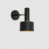 Nordic wall lamp American style iron art bedroom bedside lamp modern simple living room wall lamploft wall lamp  creative mirror