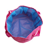 Collapsible Portable Outdoor Travel Foldable Folding Camping Washbasin Basin Bucket Bowl Sink Washing Bag Water Bucket Home Tool