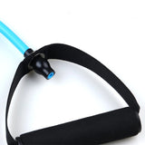 Hot Yoga Gum Fitness Resistance 8 Word Chest Expander Rope Workout Muscle Trainning Rubber Elastic Bands For Sports Exercise