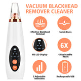 Facial Blackhead Remover Nose Pore Cleaner Vacuum Suction Pimple Black Dot Removal Facial Cleaning Beauty Tools Face Skin Care