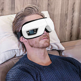 Bluetooth Eye Massager Eye Mask Music Magnetic Air Pressure Heating Vibration Massage Relax Glasses Electric DC Eyes Care Device