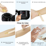 Professional Wax Warmer Heater Smart Hair Removal Tool SPA Hands Feet Epilator Depilatory Skin Care Paraffin Wax Machine Kit