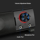 Redragon Orpheus GS550 Aux 3.5mm Stereo Surround Music Smart Speakers Column Sound Bar Computer PC Home Notebook TV Loudspeakers