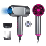 LCD Display Hair Dryer Does Not Hurt Hair Negative Ion Hair Dryer Home Travel Hotel Office 3 Gear Hammer Hair Dryer