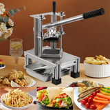 Commercial Potato Chipper Fruit Vegetable Slicer With 3 Stainless Steel Blades-1/4 1/2 "3/8" French Fries Cutter Potato Cutter