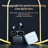 J8 TWS ANC Noise Reduction Earphone For All Smart Phone Sport headphones Stereo Earbud Wireless Bluetooth In-ear Earphones