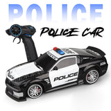 1/12 Big 2.4GHz Super Fast Police RC Car Remote Control Cars Toy with Lights Durable Chase Drift Vehicle toys for boys kid Child
