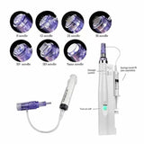 20pcs Skin Care Microneedle for Meso Gun Water Mesotherapy Injector Skin Rejuvenation Vital Acid Anti Wrinkle Hydra Micro Needle