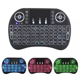 1 pcs MINI air flying squirrels i8 2.4 G MINI English/Russian keyboard wireless air mouse keyboard Diy RC Toy Kit