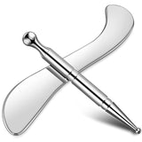 Stainless Steel IASTM Therapy Massage Tools Deep Tissue Massage Fascia Recovery Muscle Massager Acupuncture Pen Gua Sha Scraper