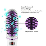 Hot Sale Hair Straightening Brush Ionic with 5 Adjustable Temperatures LED Display for Anti Static Home Travel Beard