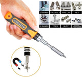 38/32 in 1 Screwdriver Set Multi-purpose Ratchet Handle Wrench Bit Household Machine Repair Combination Tool