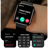 Smart Watch T12 Pro Bluetooth Call 1.95inch Big Screen AI Voice Heart Rate Blood Oxygen Health Monitoring Men Women Smartwatch