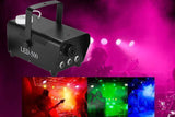 Mini 500W LED RGB Wireless Remote Control Fog Machine Pump Dj Disco Smoke Machine For Party Wedding Christmas Stage LED Fogger