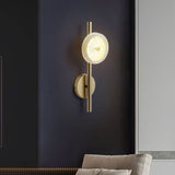 Nordic Golden Glass Wall Lamp Living Room Bedroom Aisle Corridor Background Wall Decoration Wall Ligh Kitchen Lighting Fixture