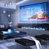 Salange Projector 1920x1080P Android 5G Wifi Bluetooth LED Video Beamer Home Theater Cinema Full 1080P Projector for Smartphone
