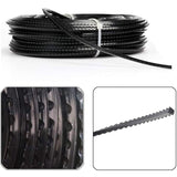 Serrated Heavy Duty Trimmer Line, 3mm x 50M Nylon Strimmer Wire Low Noise Trimmer String for Over Grown Grass and Weeds