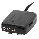 Moto Helmet Front-To-Back Intercom Headset Plastic Modified Motorcycle Helmet Intercom Headphones Accessories