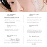 Red Blue Light Oxygen Injection Skin Spray Beauty Deep Hydrating Portable Skin Rejuvenation Anti-Early Aging