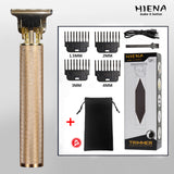 USB T9 Hair Clipper Professional Electric hair trimmer Barber Shaver Trimmer Beard 0mm Men Hair Cutting Machine for men Cordless
