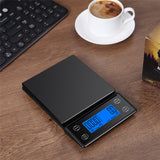 3kg/0.1g 5kg/0.1g Coffee Scale With Timer USB Charging Kitchen Scales LCD Digital Electronic Scale Baking Cooking Weighing Tools