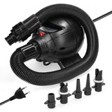 800W Air Pump Convenient Small Size Household Camping Inflate Tool Air Bed Air Mat Air Inflation Tool Quick Safety Inflator