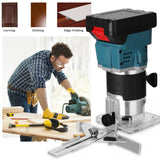 800W Wood Router Machines Tool Combo Kit Electric Woodworking Power Carpentry Manual Trimmer Tools EU Plug