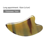 Facial Massage Guasha Board Natural Ox Horn Gouache Scraper Face Eye Lift Body Skin Relaxation Slimming Beauty Neck Thin Lift