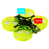FPVRACER CINE X3 HD 6S 148mm BWhoop FPV Racing Drone MISS 15055 3800KV Motor Compitable For DJI FPV Camera