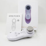 Warm Photon Beauty Apparatu Photorejuvenation Beauty Vibration Red Blue LED Light Therapy Facial Device for Skin Nursing Lifting
