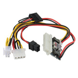 New PCI-E 6Pin Input DC-ATX-250W 24Pin Power Supply Module Swithc Pico PSU Car Auto Mini ITX High DC-ATX Power Module
