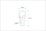 Portable Inflatable Boat  Boarding Ladder Wakeboard Yacht Equipment fit kayak motorboat Canoein