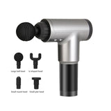 Massage Gun Electric Portable Handheld Deep Tissue Percussion Massager 20 Speed 6 Heads Body Muscle Pain Relief