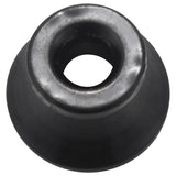 6 x Electric Acoustic Guitar Bass Strap Button Screw Lock Pins Pegs Pads Black